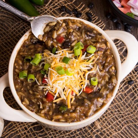 black beans and rice soup